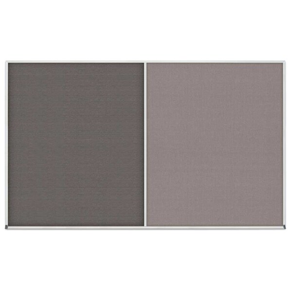 Enclosed Corkboard, 1 Door, 48"x36", 4" Fra